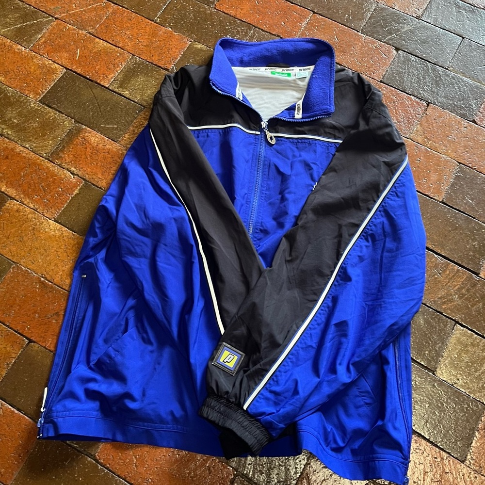 MEN XL JACKETS Prince vintage tennis jacket summer weight 1191 - Picture 7 of 8